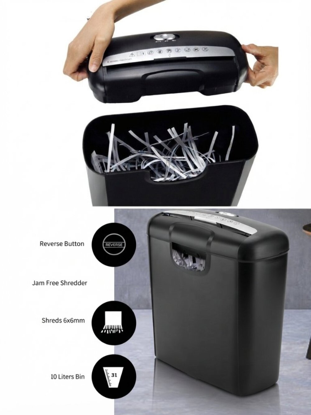 Home or Office  Paper Shredder
